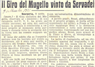 Giro del Mugello Scarperia 1931